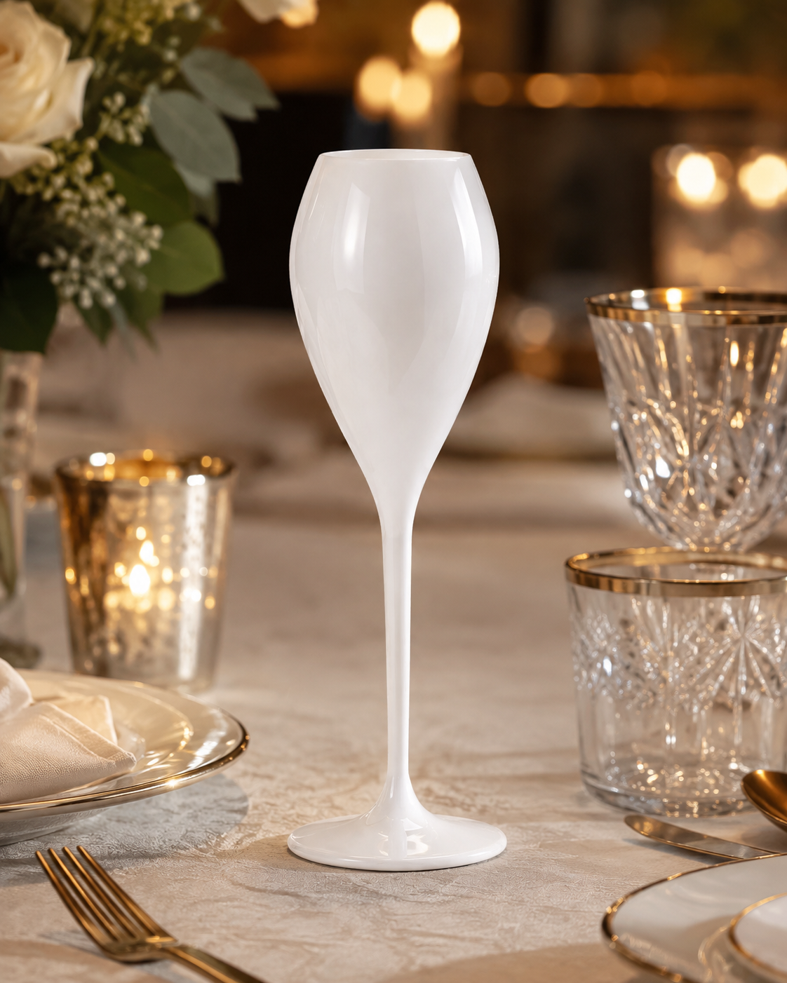 Copo Flute Champagne TRITAN Transparente 240ml