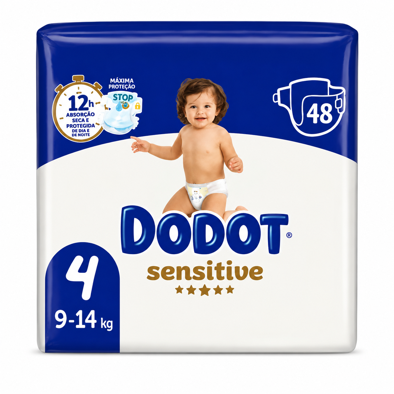 Fralda Dodot Sensitive T4 - 48un