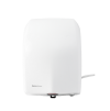 Secador de mãos Faneco MISTRAL PRO D1500PRW, dispositivo de secagem de mãos branco com design moderno.