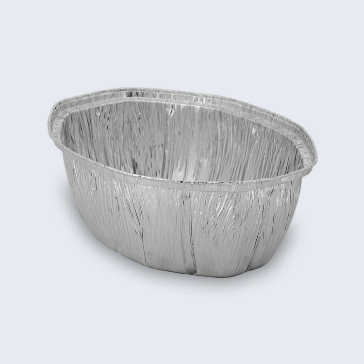 Forma de Alumínio Oval EM22 2400ml c/Tampa – Take Away