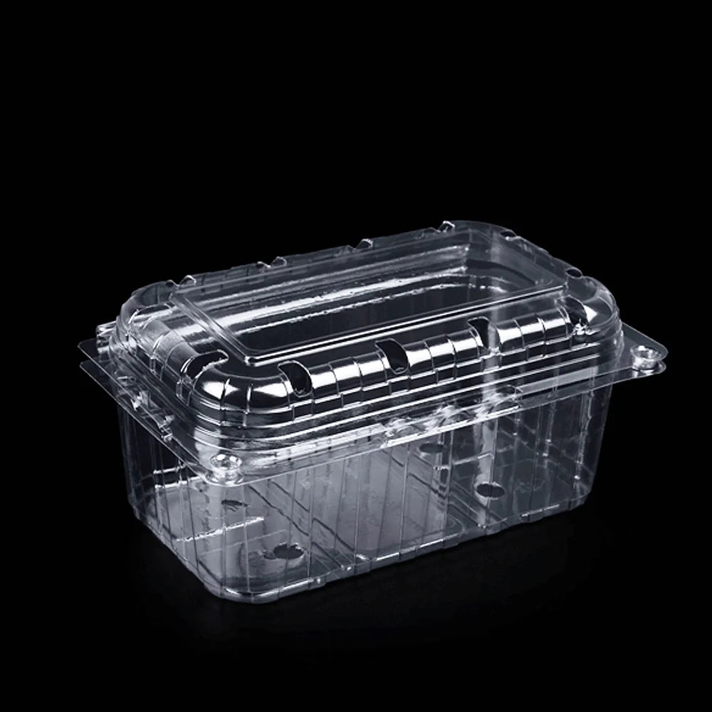 Embalagem Plástica transparente com tampa incorporada 50CL