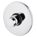 Torneira temporizada Faneco FAN9005S para duche e urinol, com fechamento automático e instalação embutida.