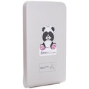 Fraldário Faneco PANDA com cores suaves, ideal para troca de fraldas, feito em material resistente e prático para uso diário.