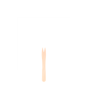 GARFO DE MADEIRA BATATA FRITA 8,5CM