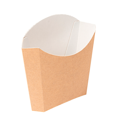 CAIXA BATATA FRITA CARTÃO ONDULADO NANO-MICRO 13x8x13,5CM 135GR