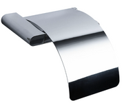 Porta-rolos de papel higiênico Faneco Sydney, suporte de aço inox para papel higiênico, estilo moderno e durável.