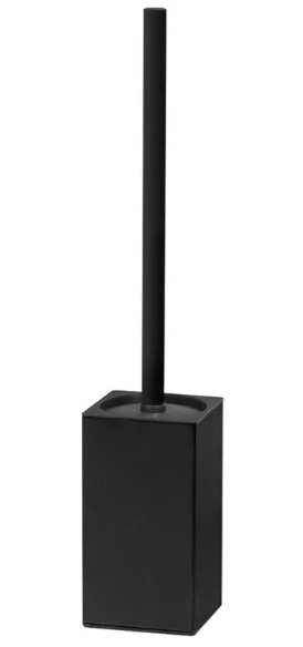 Piaçaba Faneco Sydney preta, ferramenta de limpeza com cabo longo e fibras resistentes, ideal para varrer áreas externas.