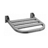 Assento de duche dobrável Faneco N15041.S, banco de banheiro com superfície antiderrapante e estrutura resistente.