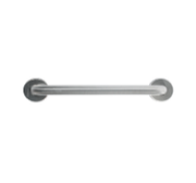 Barra de apoio reta da Faneco, modelo N15054.60.S, fixada na parede para suporte e segurança em banheiros.