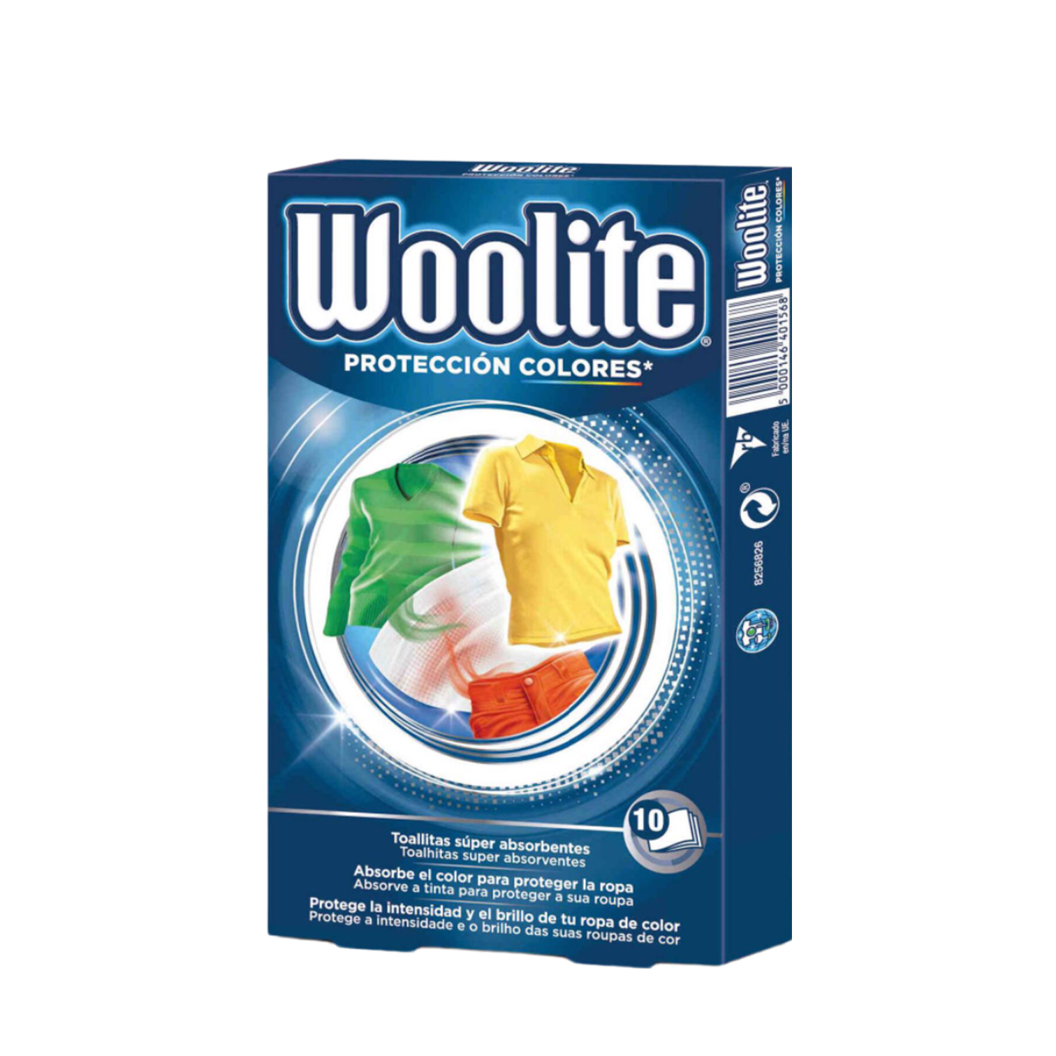 Woolite Toalhitas Proteção de Cores