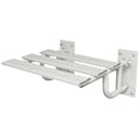Assento de duche Faneco dobrável com suportes, banco portátil para banho, estrutura resistente, ideal para conforto no banheiro