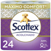 Papel Higiénico Scottex Alcochoado - 24R