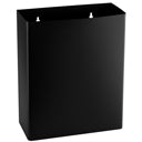 Caixote de lixo de parede Faneco WB23SHBL com balde para toalhas, plástico resistente, ideal para banheiros e áreas de serviço.