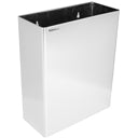 Caixote de lixo de parede Faneco WB23SHB para toalhas, com balde de plástico compacto e prático para ambientes internos.