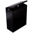 Caixote de lixo de parede Faneco Hygienic de 7L, balde de lixo resistente e prático para ambientes domésticos e comerciais.