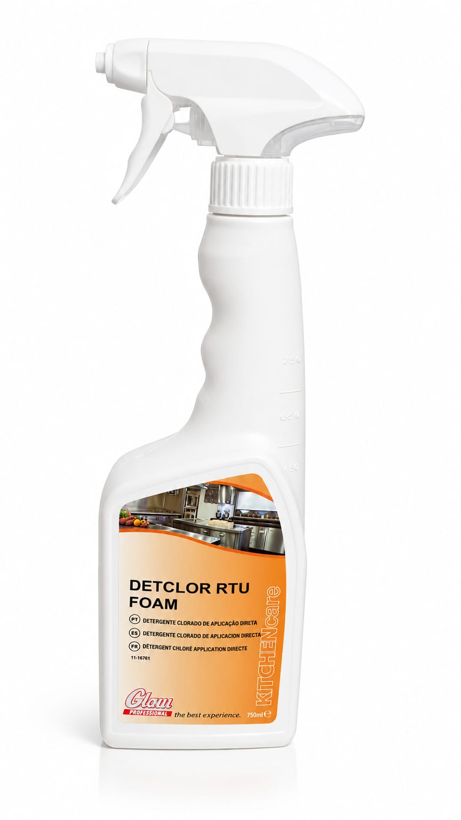 Spray Detergente Clorado – Detclor RTU Foam – 750ml