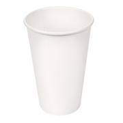 Copo cartão branco bebidas quentes 480 ml / 16 oz