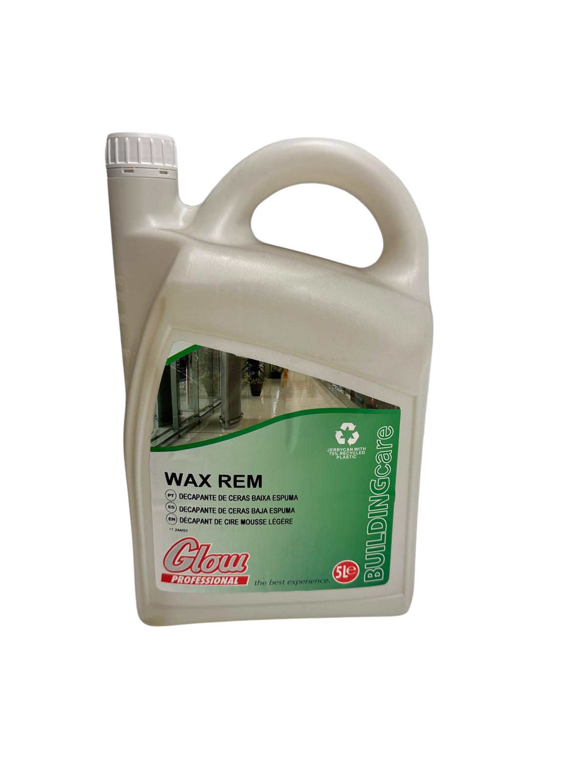 Decapante de Ceras Wax Rem Pinto & Coelho, frasco de 5 litros, líquido para remoção de ceras e depilação.