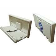 Muda-fraldas horizontal HDPE branco NOFER 09209.W