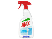 Limpa vidros Ajax spray cristal - 500ml