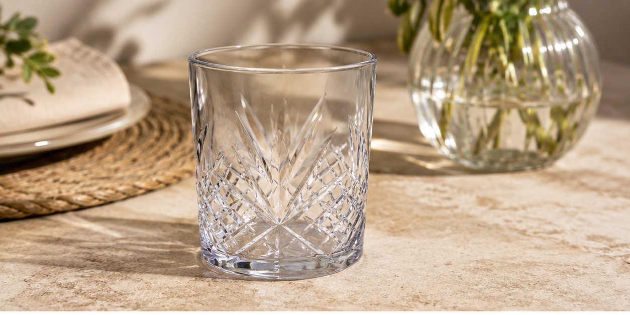 Copo Transparente em SAN 325ml