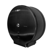 Porta-rolos industrial inox preto com fechadura NOFER 05006.N