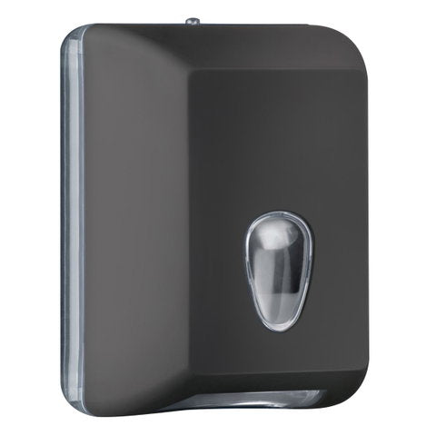 Dispensador de papel higiénico Bulkpack BLACK preto NOFER 04030.N