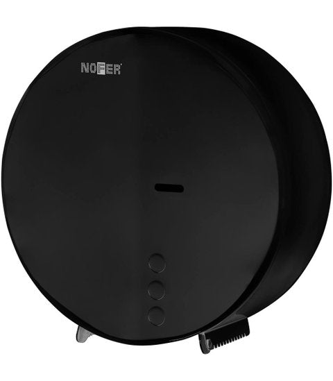 Porta-rolos industrial EVO inox preto NOFER 05046.N