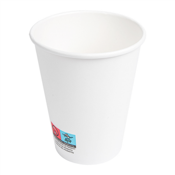 Copo cartão branco bebidas quentes 360 ml / 12 oz