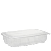 Embalagem retangular em plástico com tampa incluída - 2500ml