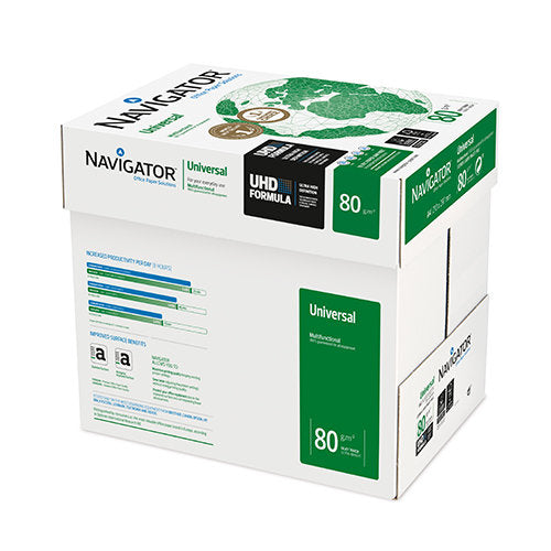RESMA PAPEL FOTOCÓPIA A4 80GR NAVIGATOR UHD BRANCO