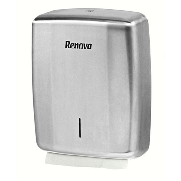 SUPORTE RENOVA PARA TOALHAS DE MÃO EM FOLHA INOX