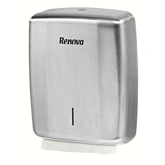 SUPORTE RENOVA PARA TOALHAS DE MÃO EM FOLHA INOX