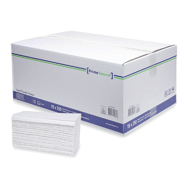 TOALHAS DE MÃO 23X25CM ZIGUEZAGUE 1 FOLHA NATURAL CAIXA 5000 UNIDADES