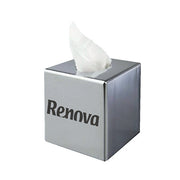 Soporte para pañuelos faciales cúbico Renova satinado