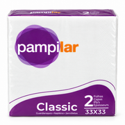 Guardanapos Pampilar Classic 33x33 cm 2 folhas - imagem de estúdio