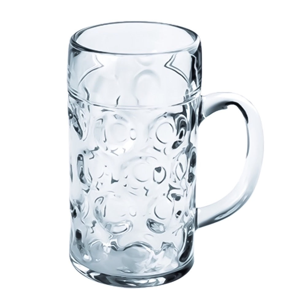 Caneca de Cerveja em Plástico SAN Transparente 50cl