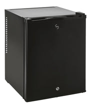 Mini bar JVD TA 40 L com porta opaca, refrigerador compacto para bebidas, marca JVD, imagem de frente.