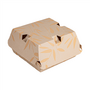 Conchas hambúrguer THEPACK 'Feel Green' 12,5x12x5,8 cm natural cartão nano-micro