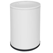Papeleira redonda aço branco 12 L NOFER 14082.2.W