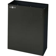 Papeleira mural inox preto 23 L NOFER 14077.N