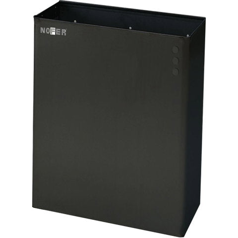 Papeleira mural inox preto 23 L NOFER 14077.N
