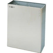 Papeleira mural inox satinado 23 L NOFER 14077.S
