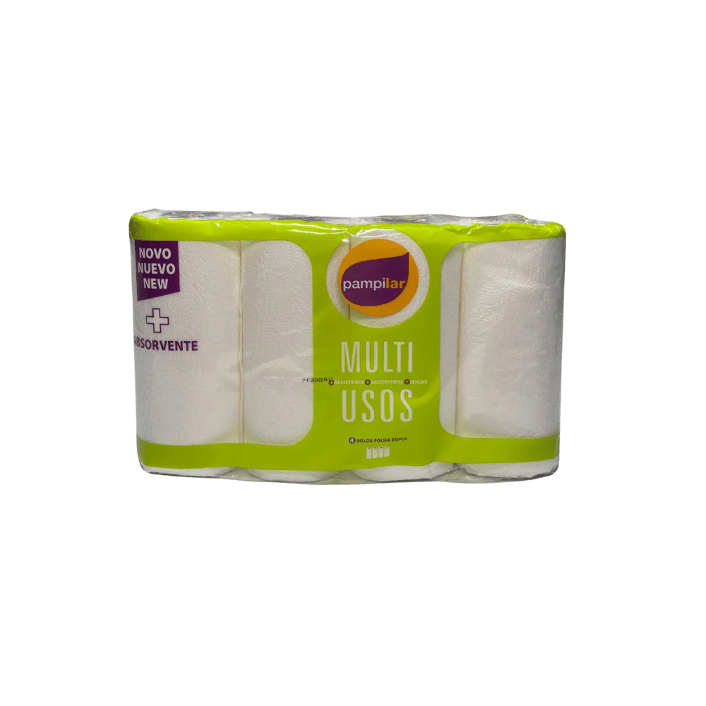 Rolo Cozinha Pampilar Doméstico - 4 Rolos