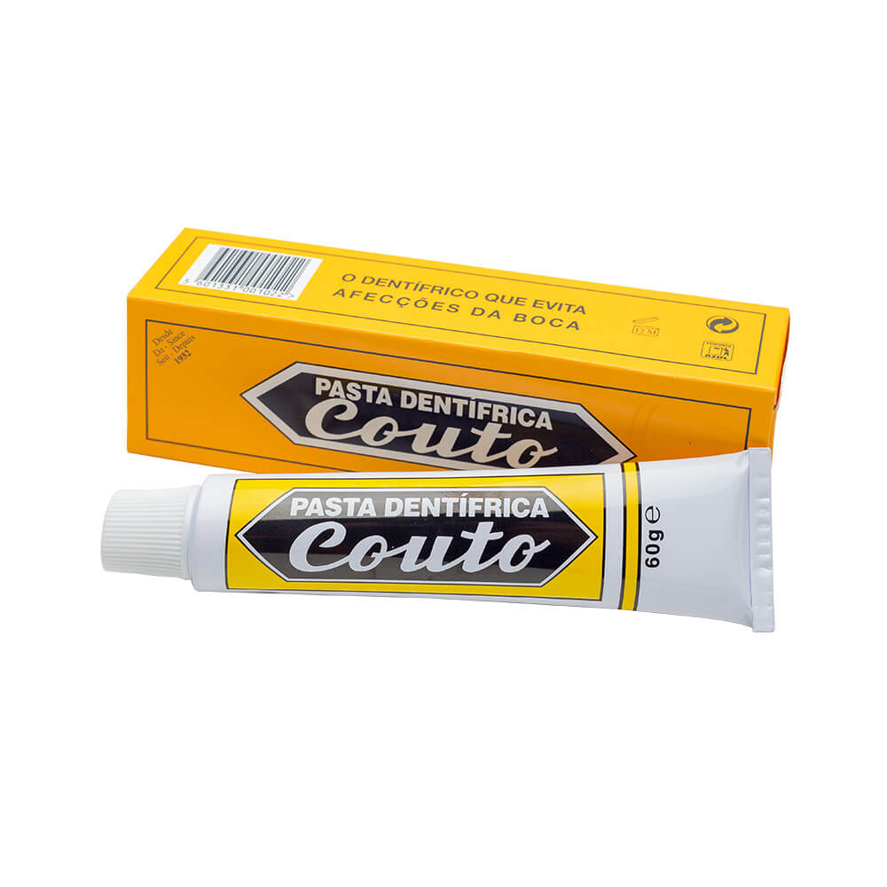 Pasta Dentífrica Couto 60g - vista frontal