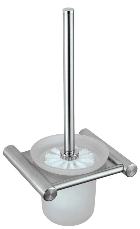 Escovilhão WC ROMA inox satinado NOFER 16825.S