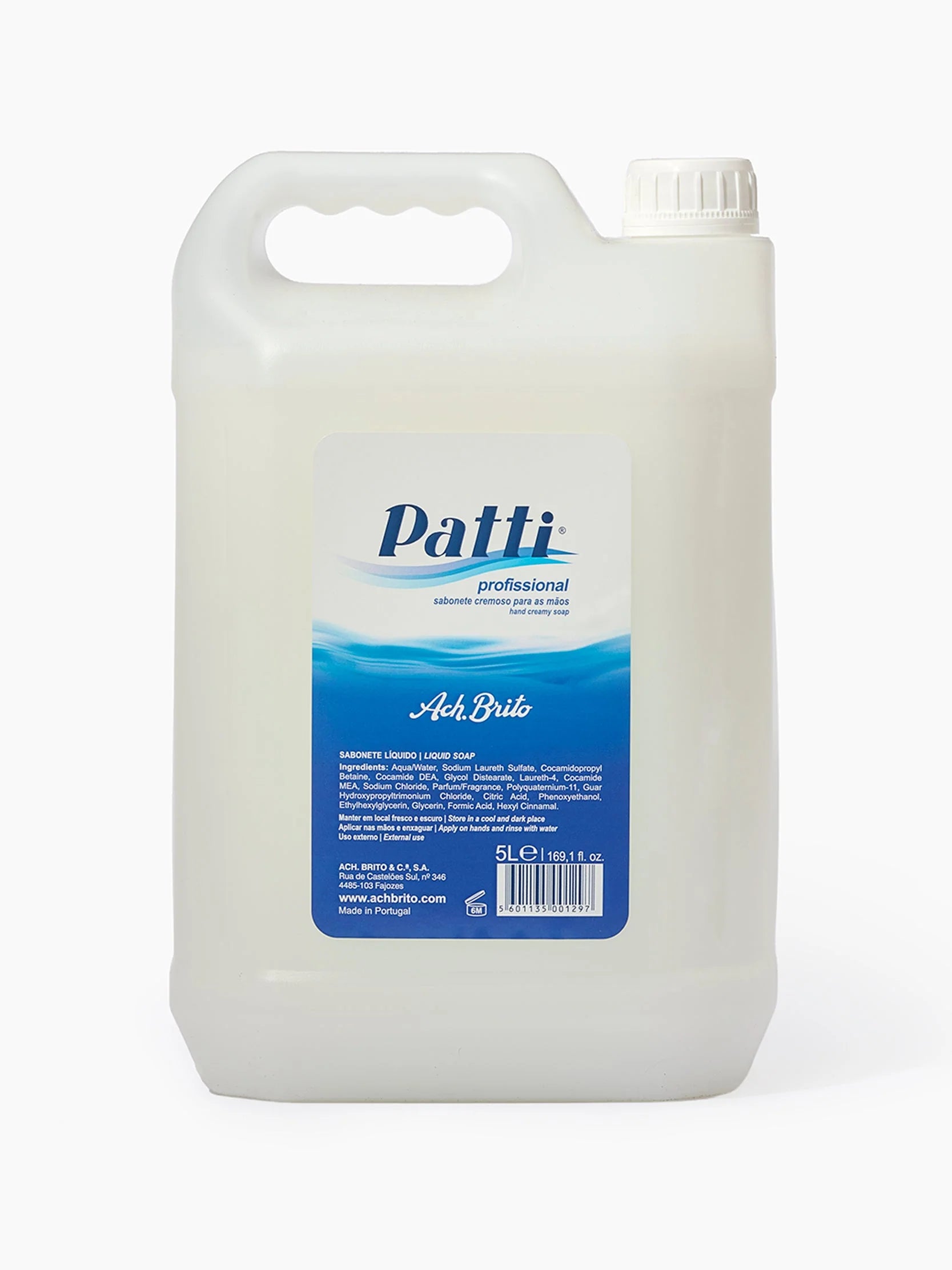 SABONETE LÍQUIDO PATTI 5L