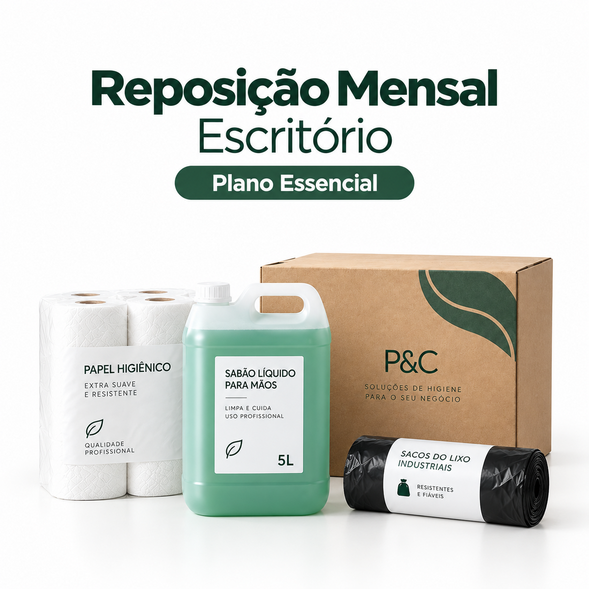 Reposição Mensal Escritório - Plano Essencial