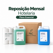 Reposição Mensal Hotelaria - Plano Essencial