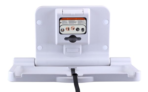 Fraldário de Parede Horizontal Económico – Branco